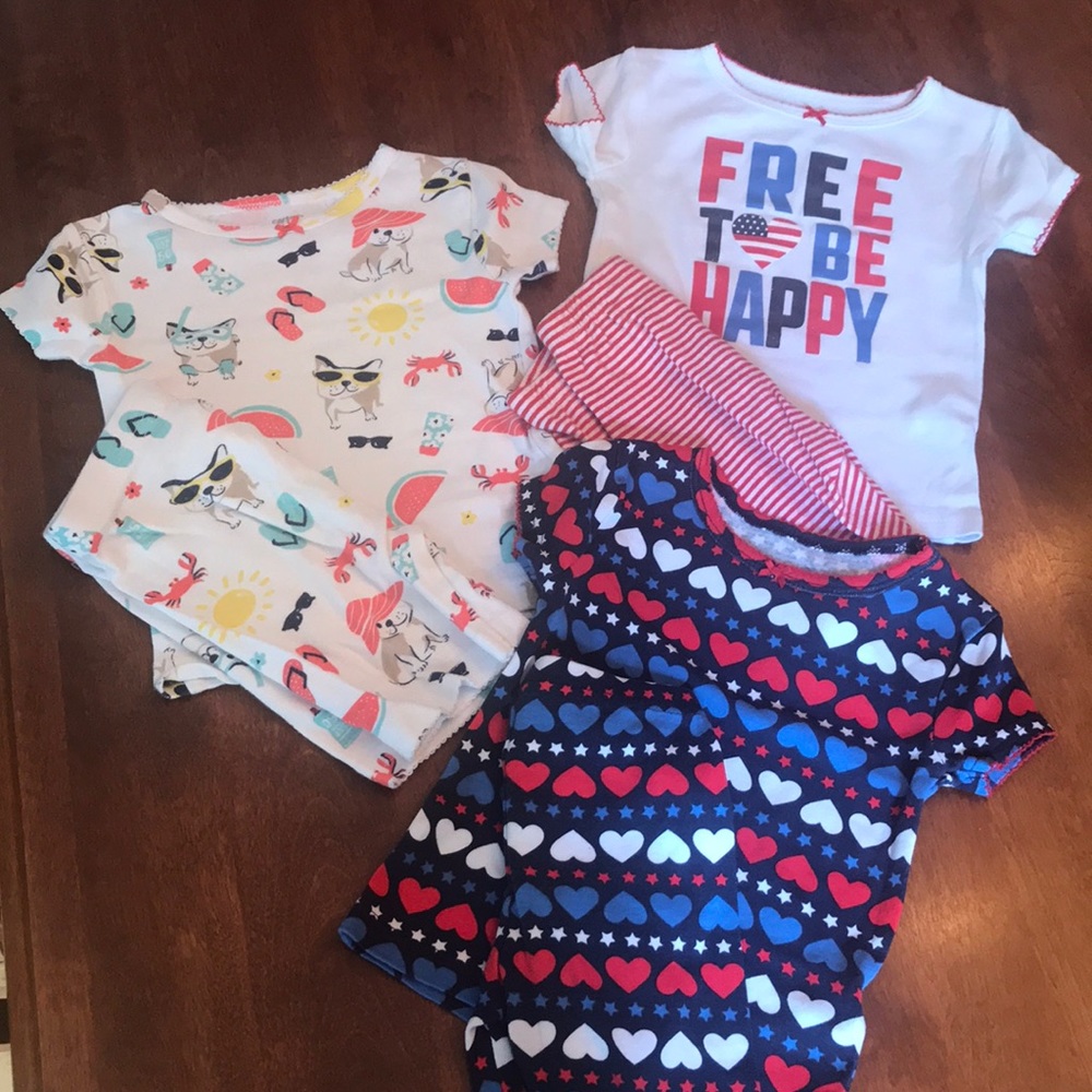 18m Carter’s pj lot